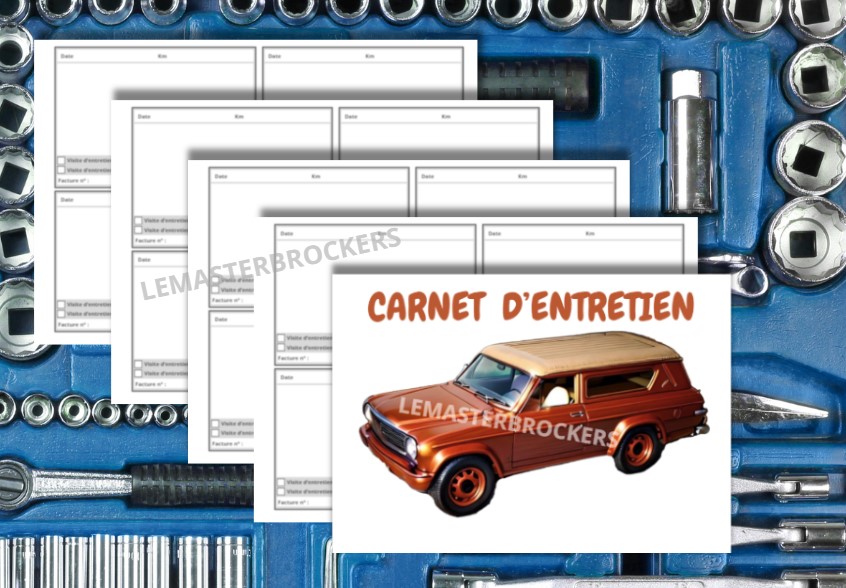 CARNET ENTRETIEN RESTAURATION VEHICULE