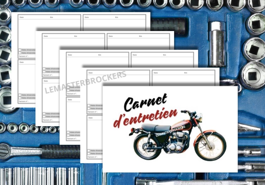 CARNET ENTRETIEN RESTAURATION MOTO CLASSIC