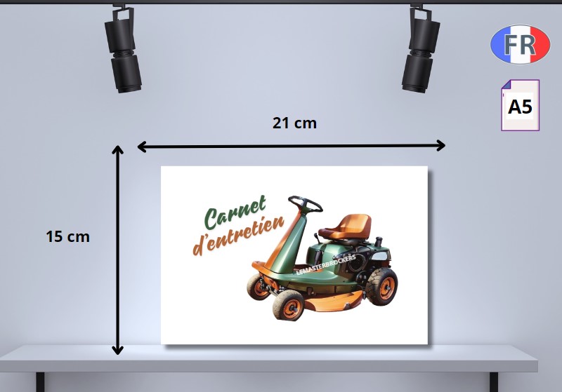 CARNET ENTRETIEN RESTAURATION TONDEUSE AUTOPORTEE