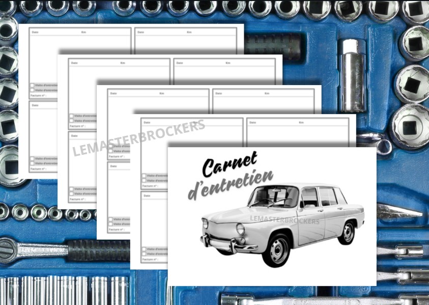 CARNET ENTRETIEN RESTAURATION R8