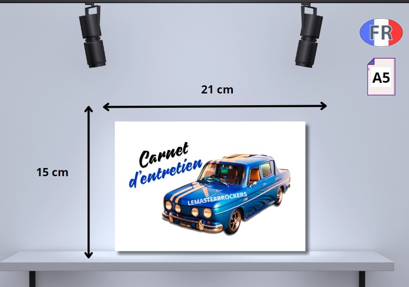 CARNET ENTRETIEN RESTAURATION R8 GORDINI