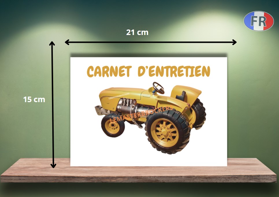 CARNET ENTRETIEN RESTAURATION TRACTEUR AGRICOLE