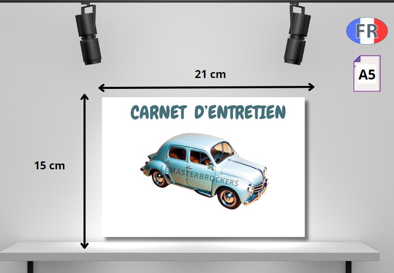 CARNET ENTRETEN RESTAURATION 4CV