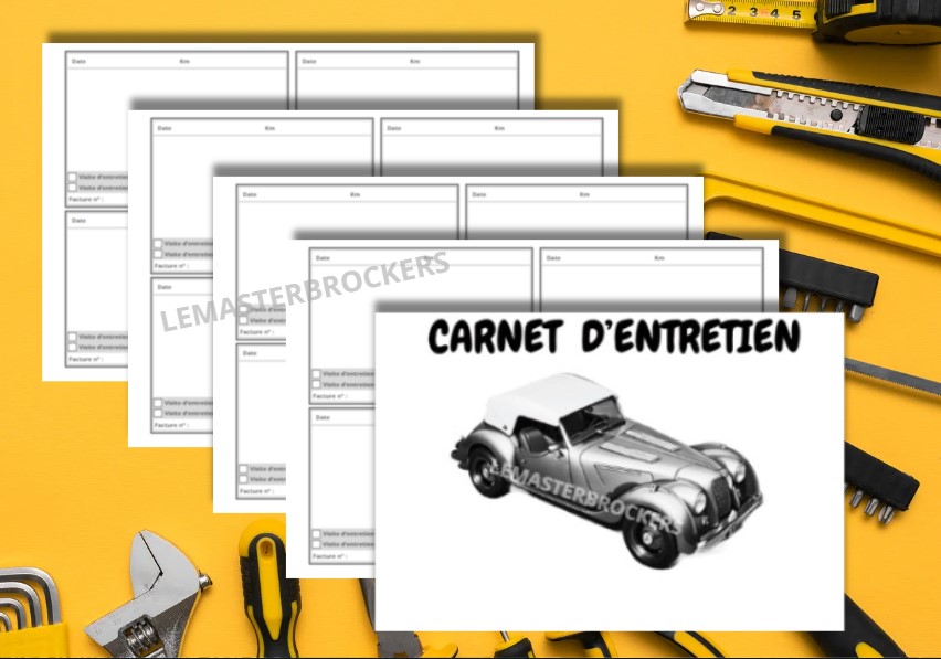 CARNET ENTRETIEN RESTAURATION ROADSTER PLUS 8  8