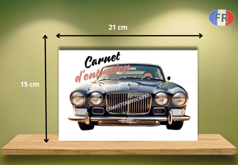 CARNET ENTRETIEN RESTAURATION VOITURE DE COLLECTION XJ6