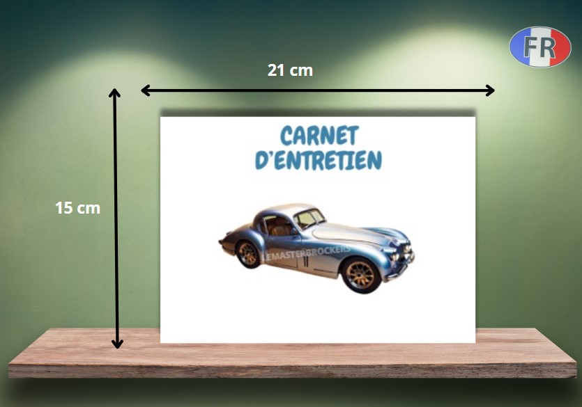 CARNET ENTRETIEN RESTAURATION VOITURE DE COLLECTION XK