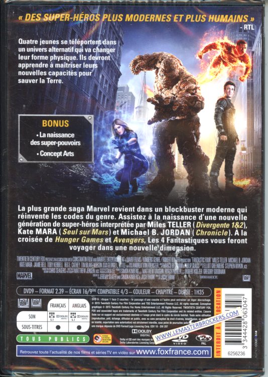 LES 4 FANTASTIQUES - 3344428063047