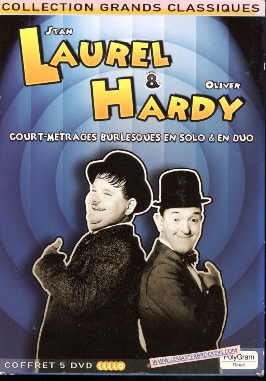 COFFRET DVD LAUREL ET HARDY COURTS-METRAGES - STAN LAUREL OLIVIER HARDY