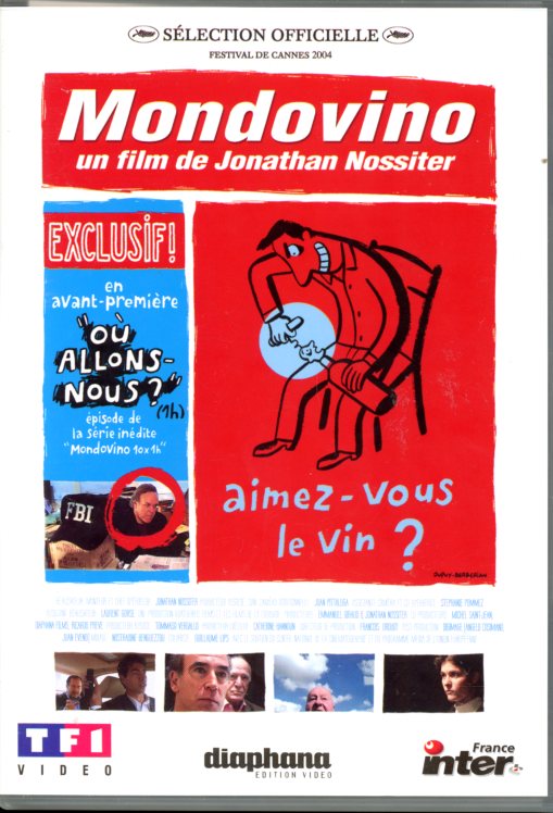 MONDOVINO UN FILM DE JONATHAN NOSSITER en DVD