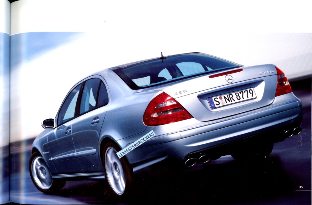 CATALOGUE 2004 MERCEDES C E S CLK CL SLK SL G 55 AMG