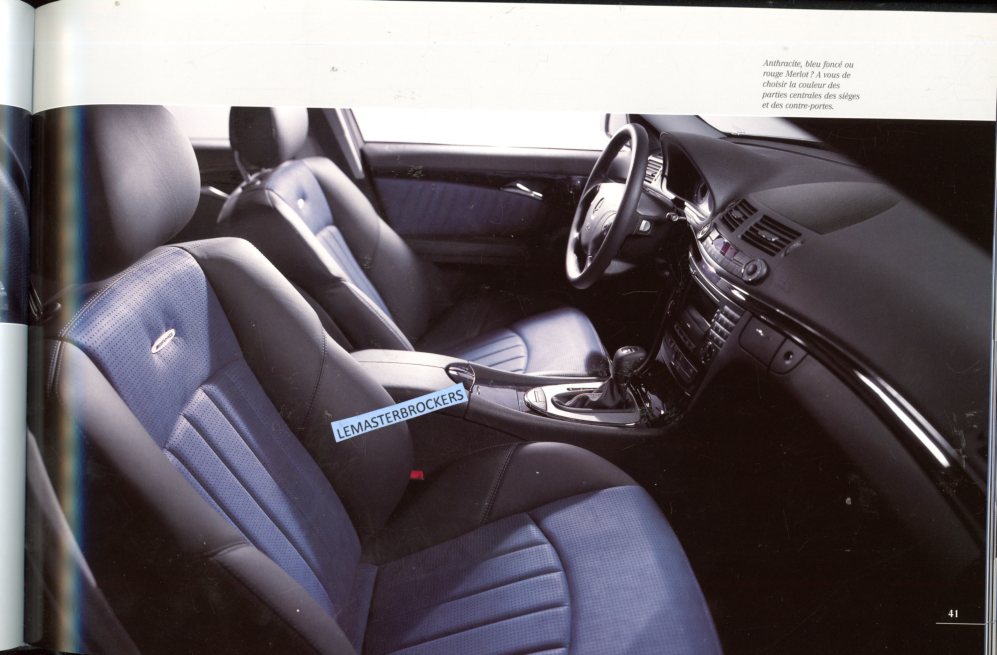 CATALOGUE 2004 MERCEDES C E S CLK CL SLK SL G 55 AMG