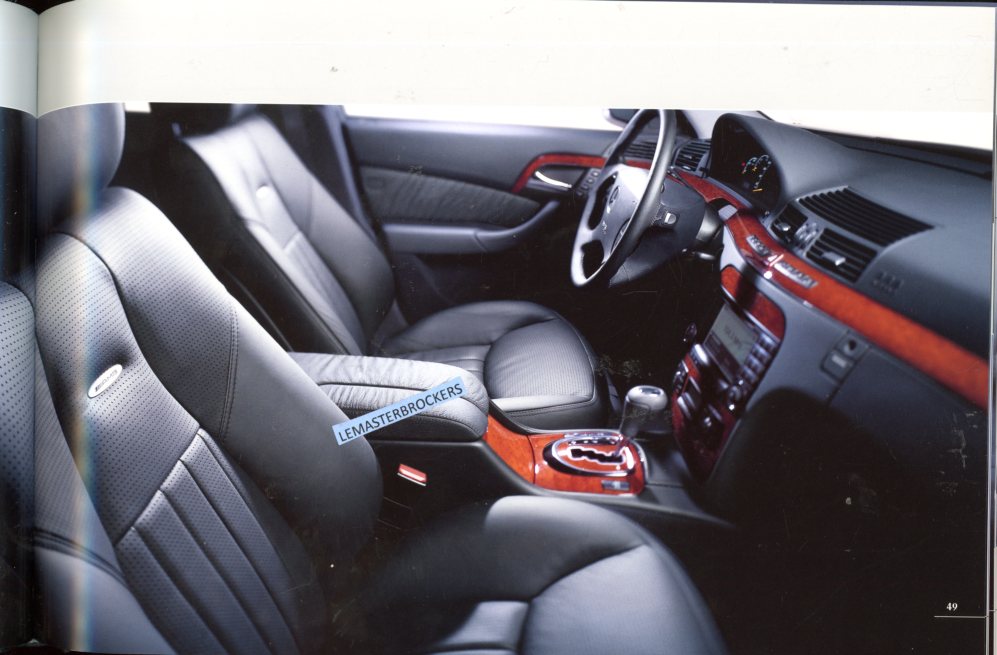 CATALOGUE 2004 MERCEDES C E S CLK CL SLK SL G 55 AMG