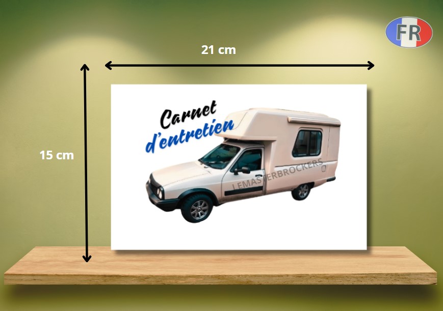 CARNET ENTRETIEN RESTAURATION FOURGONNETTE CAMPING-CAR
