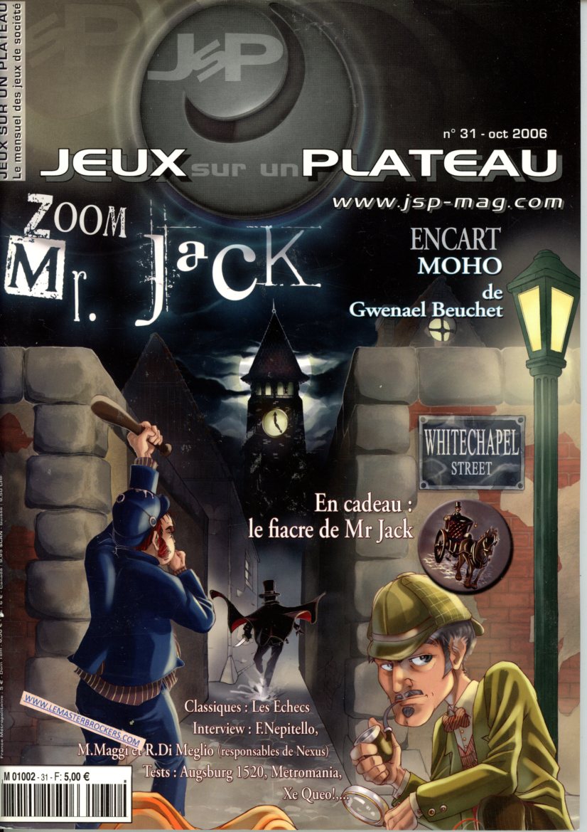 MAGAZINE JEUX SUR UN PLATEAU N° 31 DE 2006