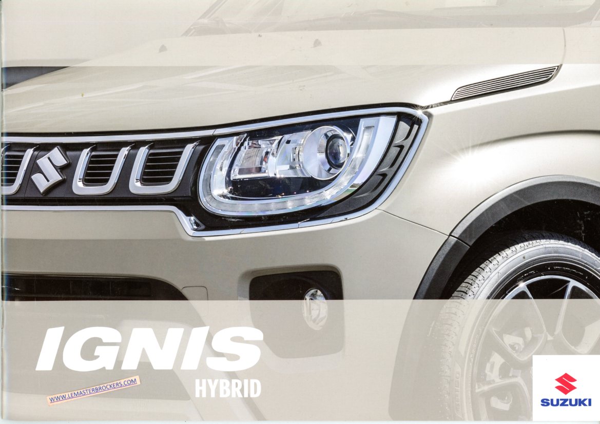 BROCHURE SUZUKI IGNIS HYBRID - EDITION 2023