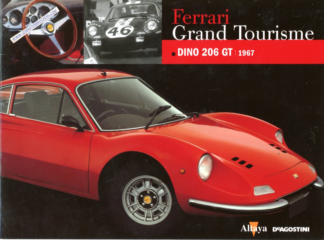 CATALOGUE FERRARI DINO 206 GT 1967