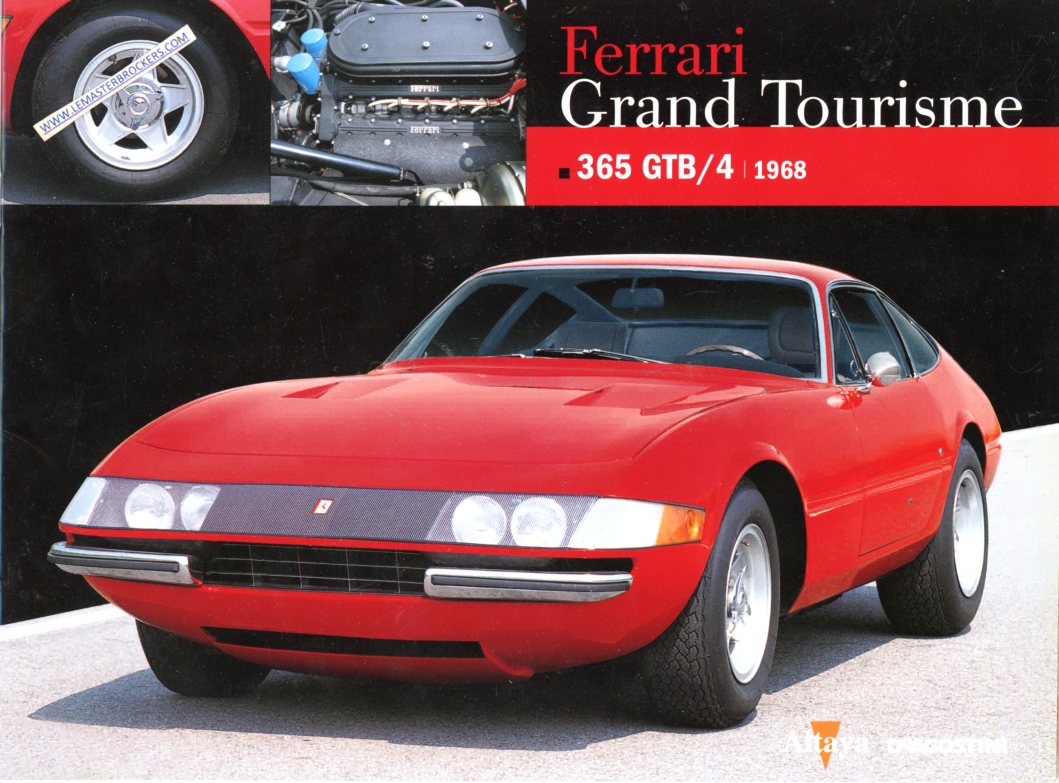 CATALOGUE FERRARI 365 GTB 4 GTB4 1968