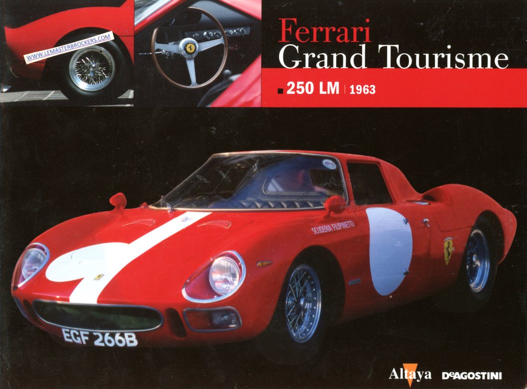 CATALOGUE FERRARI 250 LM 250LM 1963