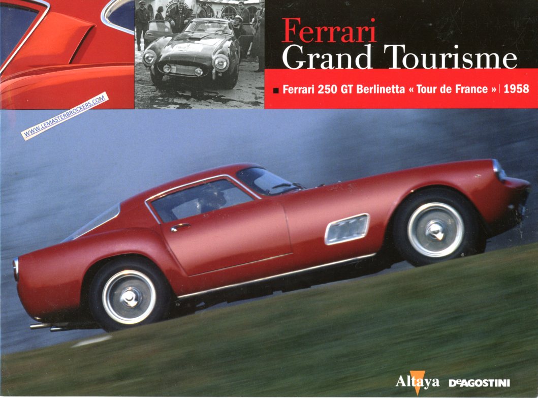 CATALOGUE FERRARI 250 GT BERLINETTA TOUR DE FRANCE 1958