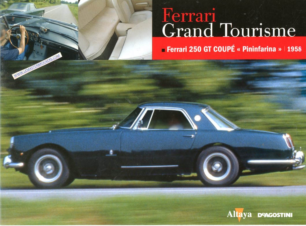 CATALOGUE FERRARI 250 GT COUPE PINIFARINA 1958