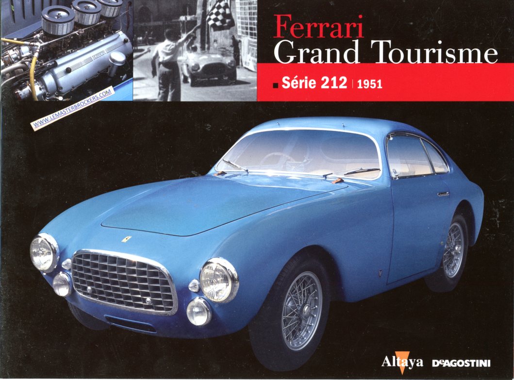 CATALOGUE FERRARI SERIE 212 1951