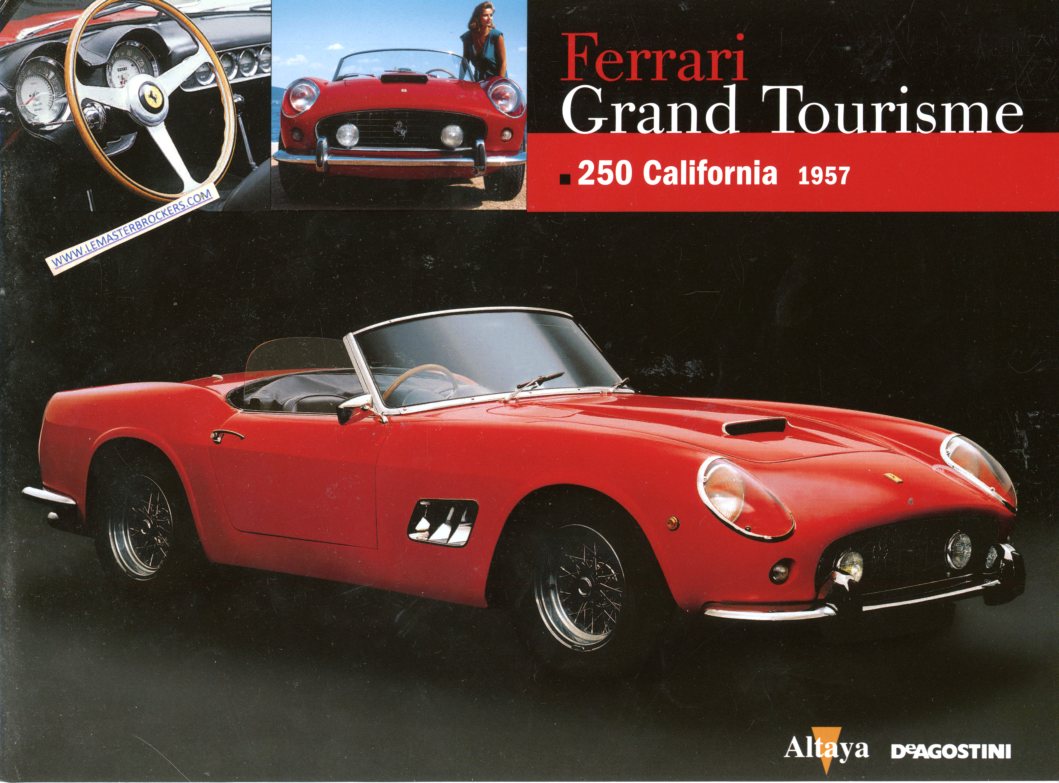 CATALOGUE FERRARI 250 CALIFORNIA 1957