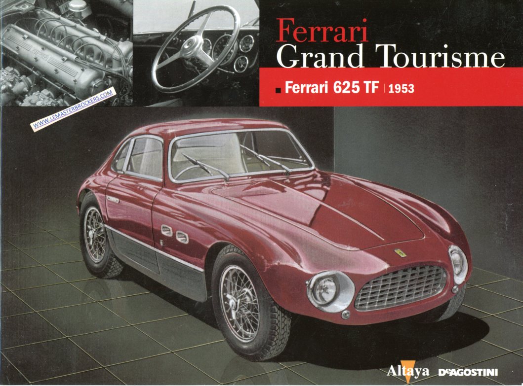 CATALOGUE FERRARI 625 TF 625TF 1953