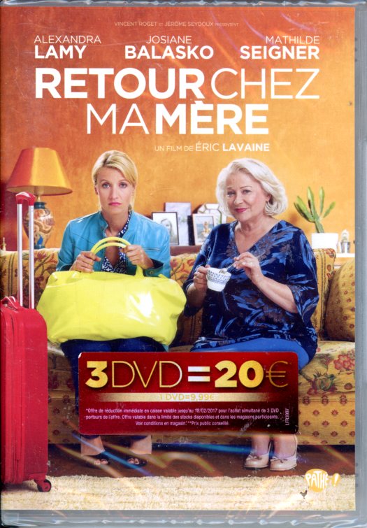 RETOUR CHEZ MA MERE - DVD NEUF SOUS BLISTER