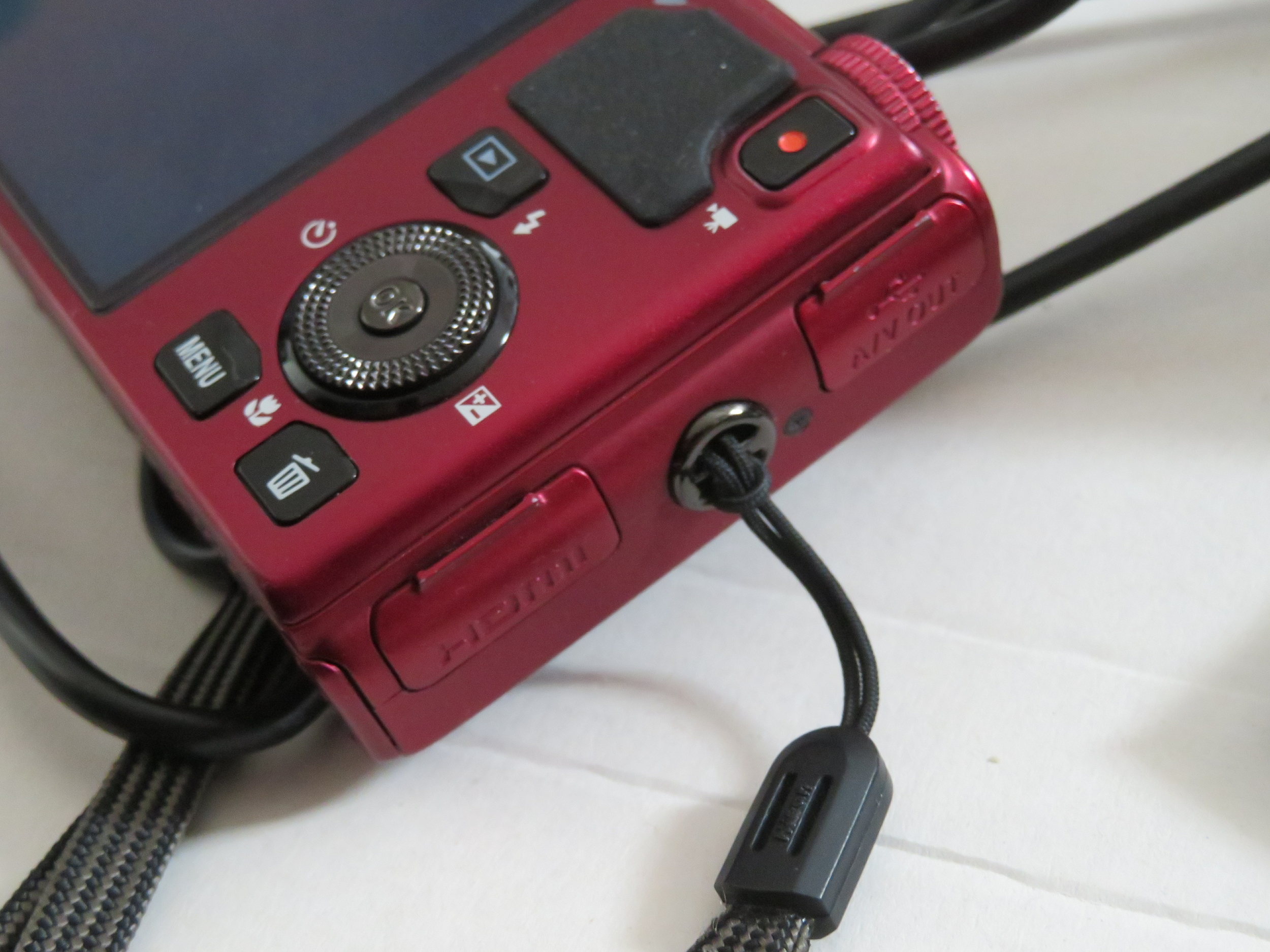 NIKON COOLPIX S9500 ZOOM 22X WI-FI ROUGE - APPAREILS PHOTO