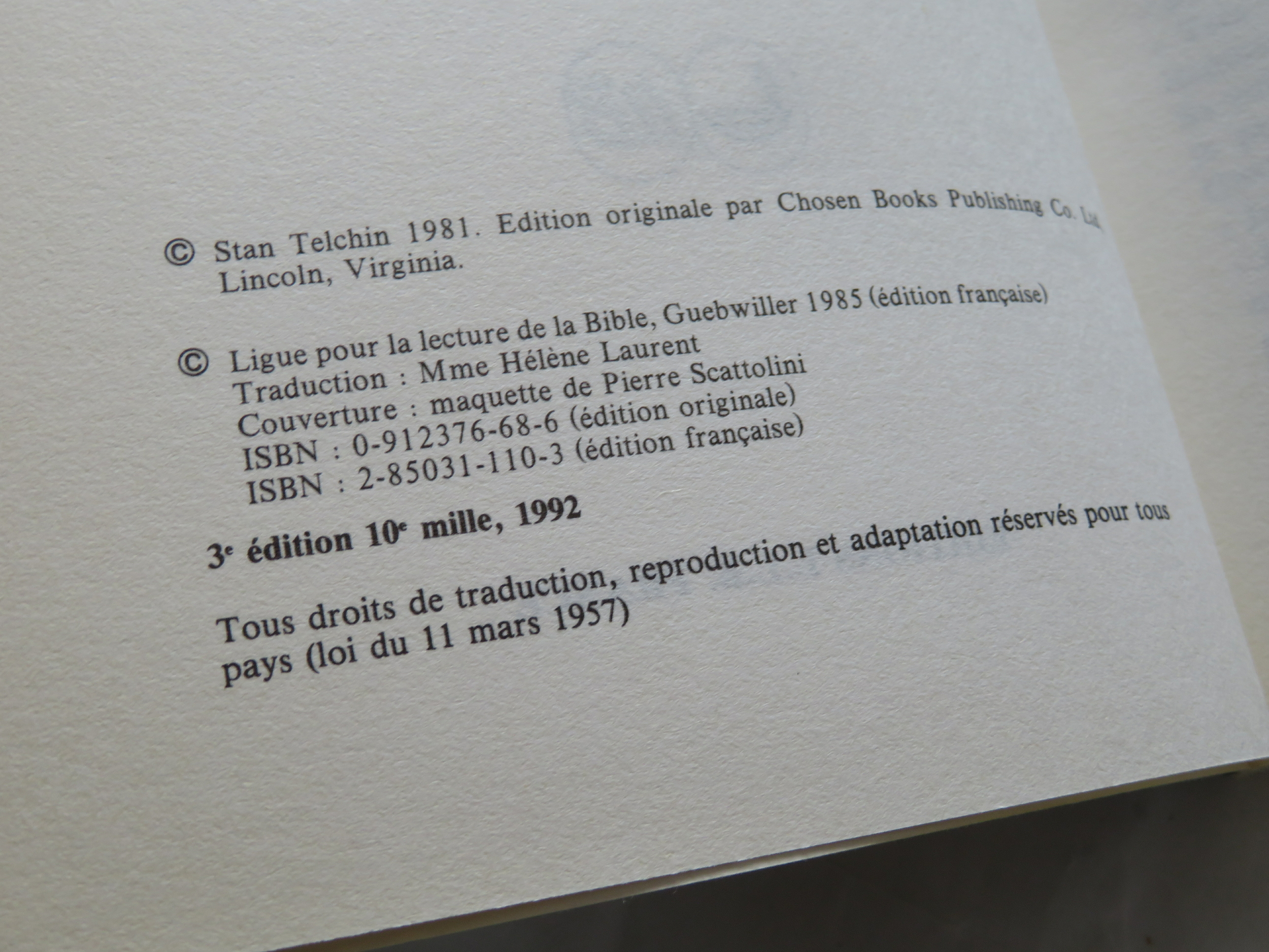 livre broché TRAHI ! STAN TELCHIN
