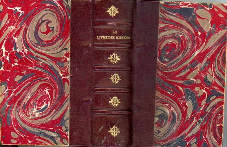 LIVRE RELIGIEUX SUR LE LIVRE DES MISSIONS ET IMAGES PIEUSES
