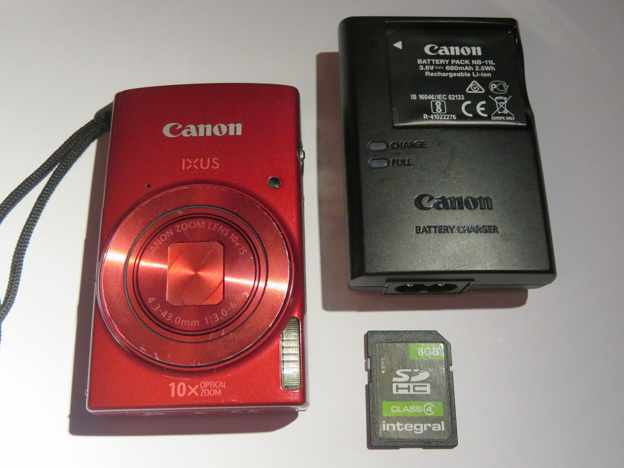 APPAREIL PHOTO CANON IXUS 180 20MP ZOOM 10X HD WIFI