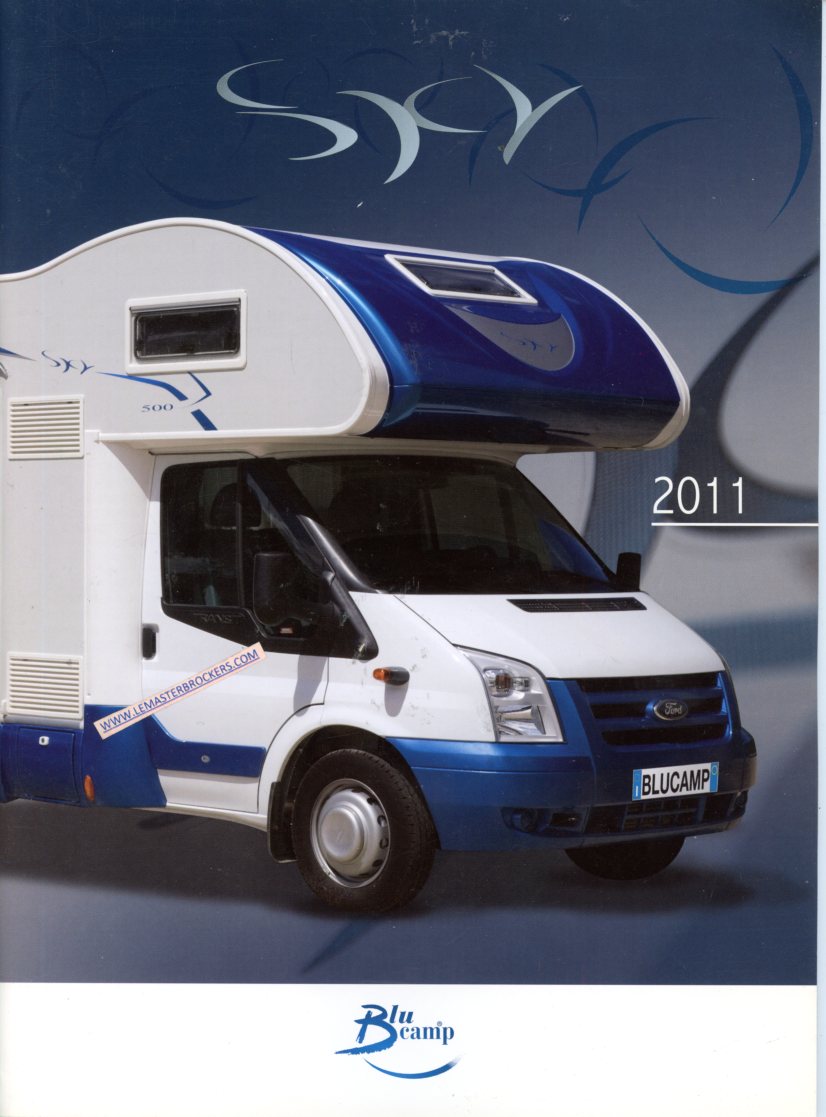 CATALOGUE CAMPING-CAR BLU CAMP 2011