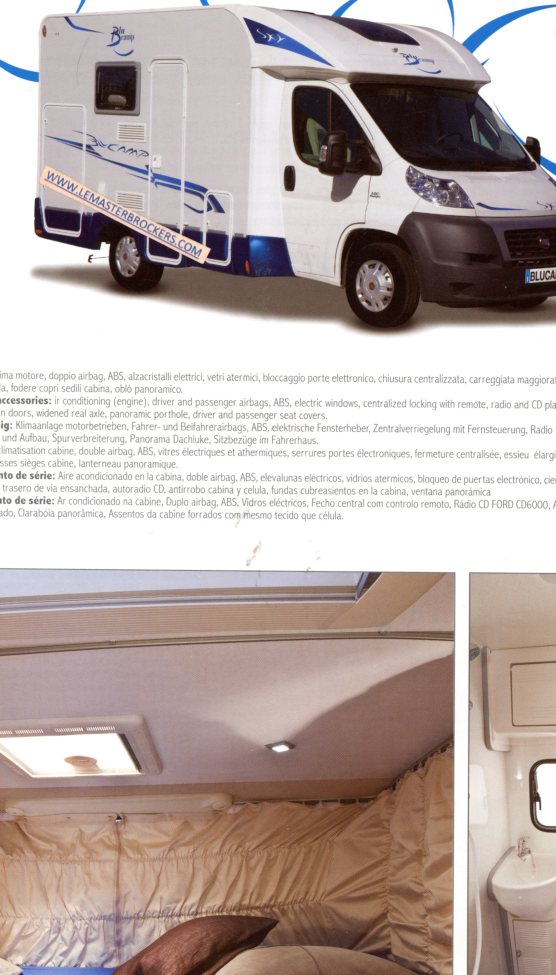 CAMPING-CAR BLU CAMP sky 11 sky11