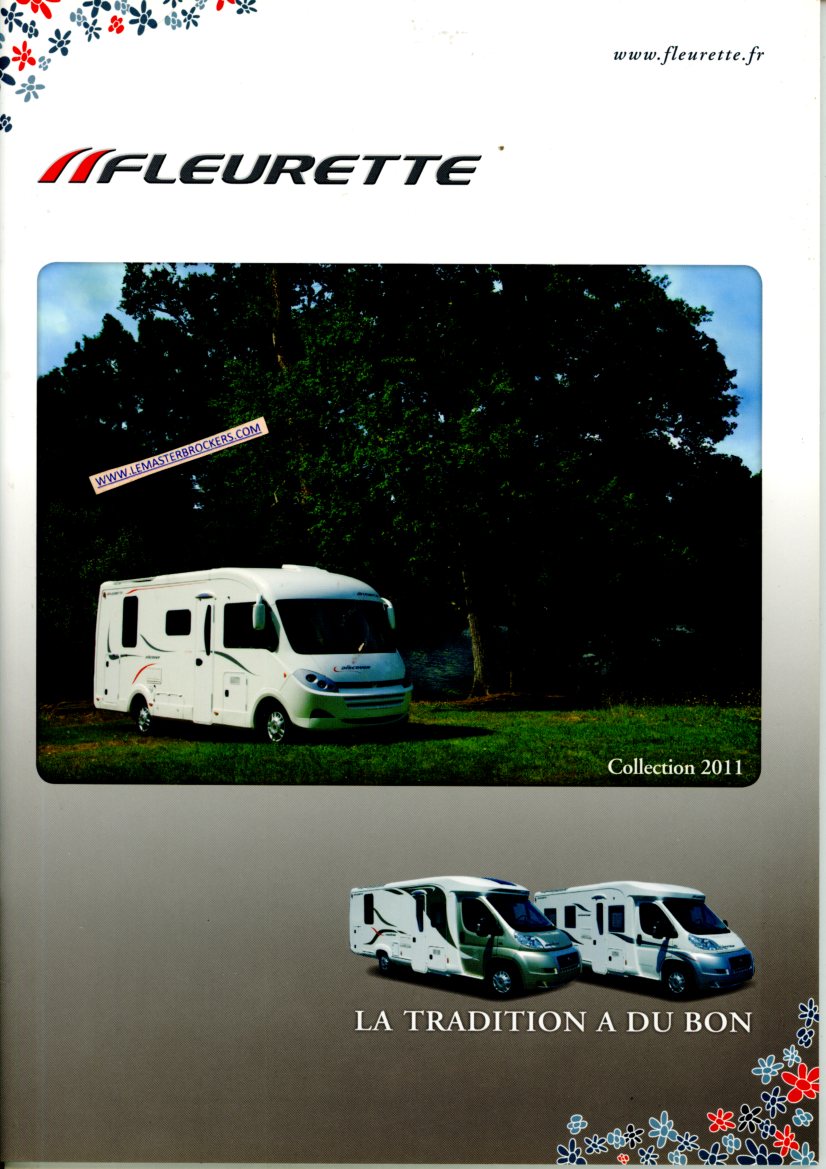 CATALOGUE CAMPING-CAR FLEURETTE DE LA COLLECTION 2011