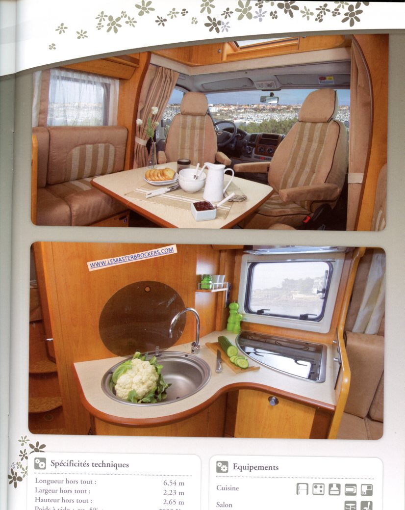CAMPING-CAR FLEURETTE 2011