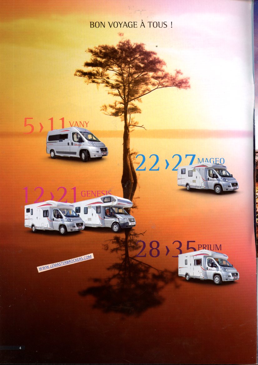 CATALOGUE CAMPING-CAR CHALLENGER 2011