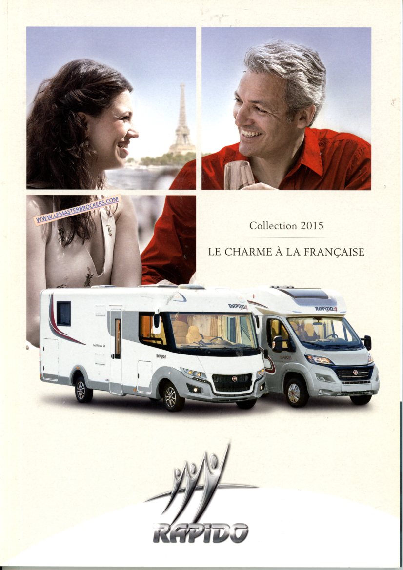 CATALOGUE CAMPING-CAR RAPIDO 2015