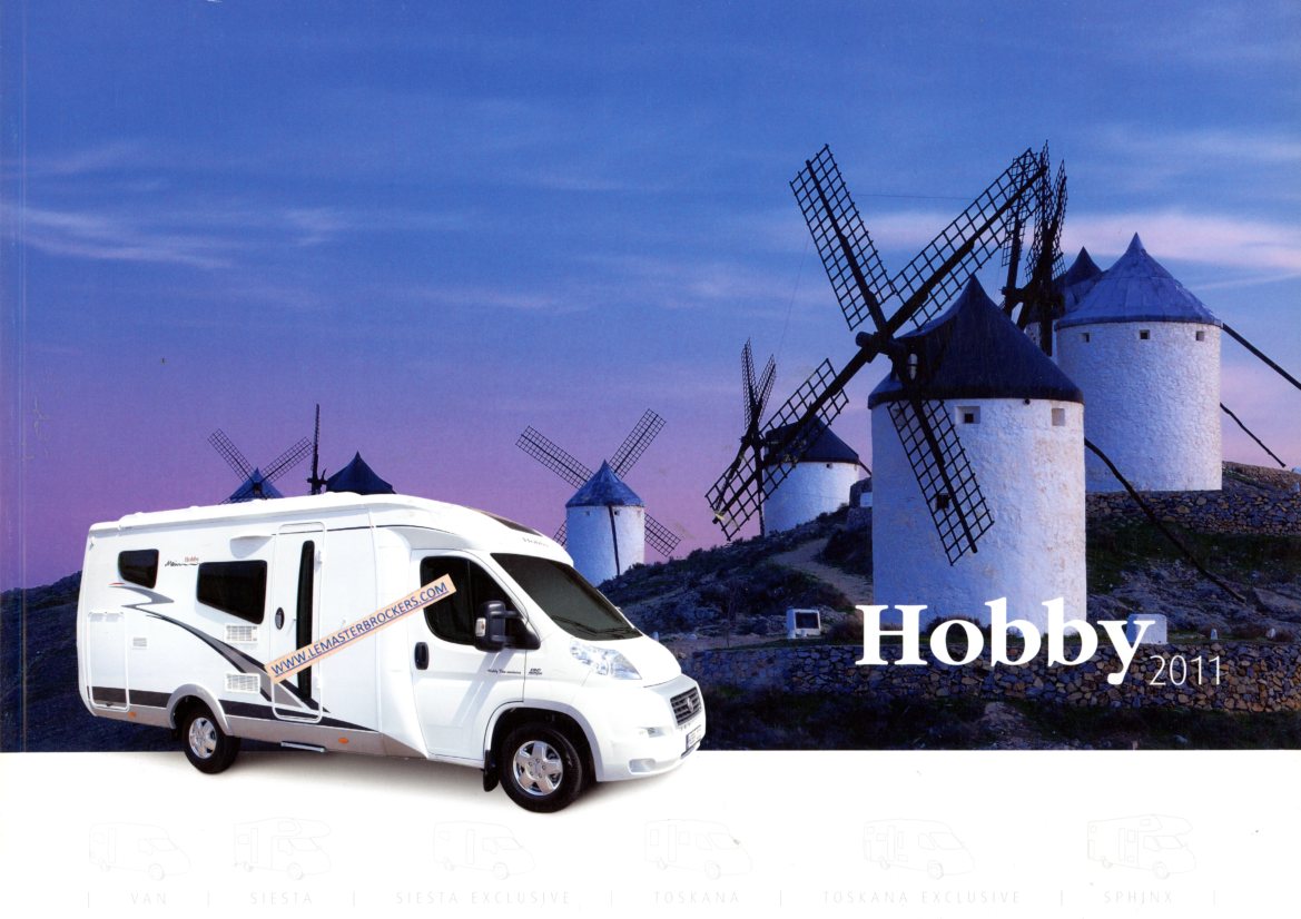 CATALOGUE CAMPING-CAR HOBBY 2011