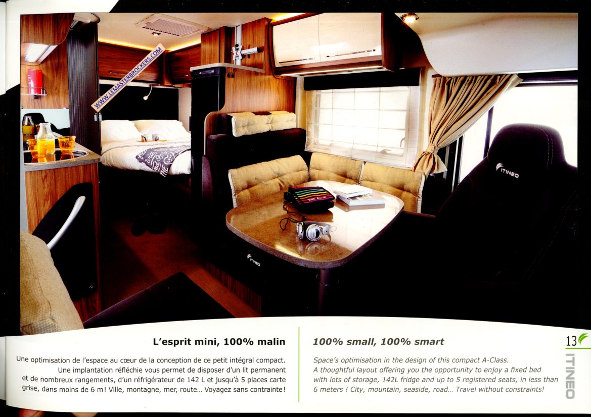 CATALOGUE CAMPING-CAR ITINIEO 2015
