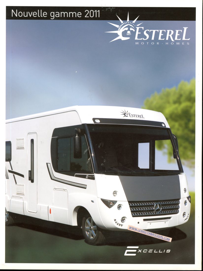 BROCHURE CAMPING-CAR ESTEREL EXCELLIS 2011