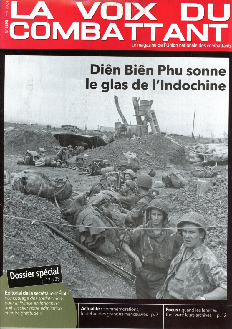 MAGAZINE LA VOIX DU COMBATTANT DU NUMERO 1895