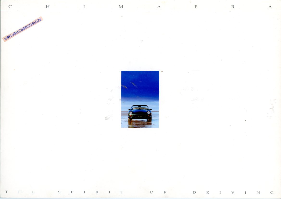 BROCHURE TVR CHIMAERA