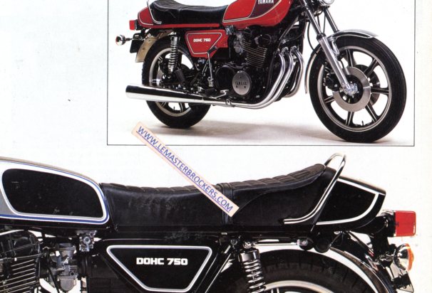 BROCHURE MOTORCYCLE YAMAHA XS 750 DOHC XS750 1978
