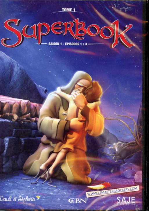 DVD SUPERBOOK TOMTE 1 SAISON 1 - EPISODES 1 A 3