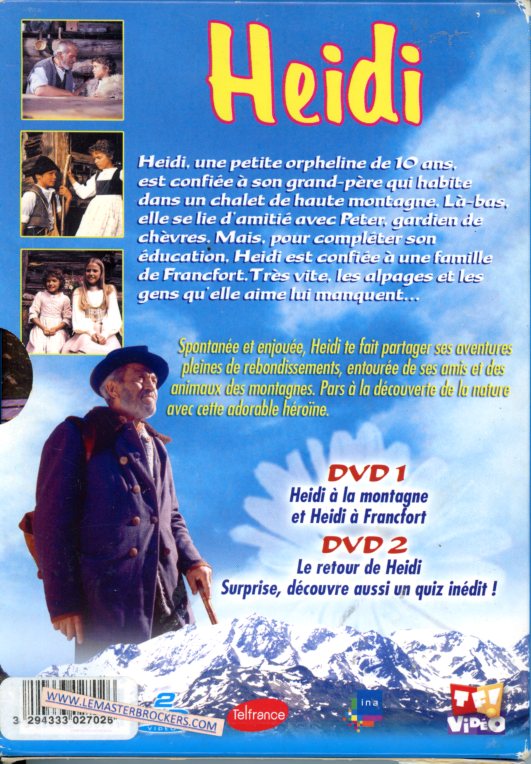 DVD JEUNESSE SUR HEIDI