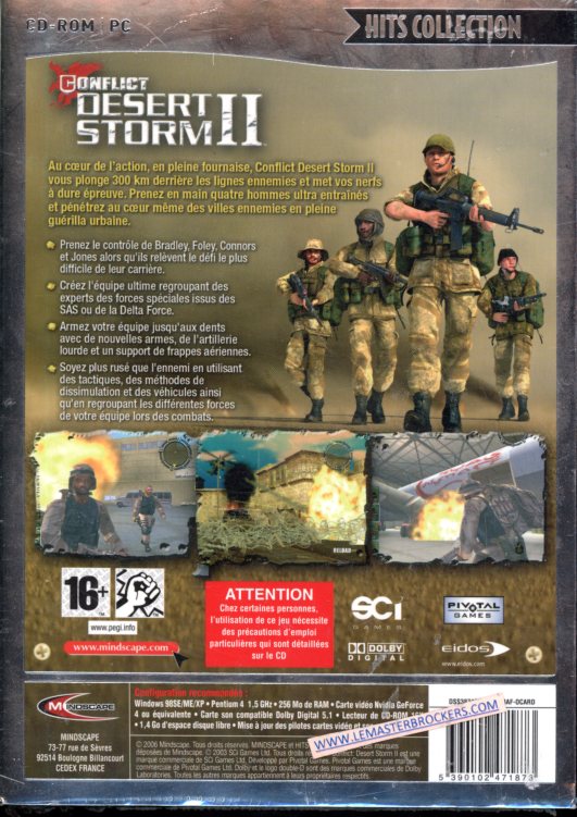 CONFLICT DESERT STORM 2 - JEUX PC
