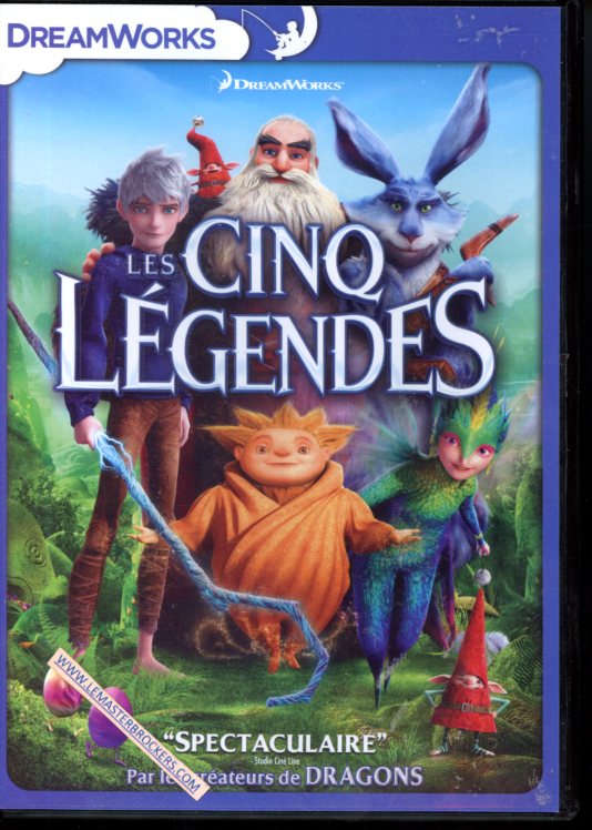 DVD LES CINQ LEGENDES - PETER RAMSEY
