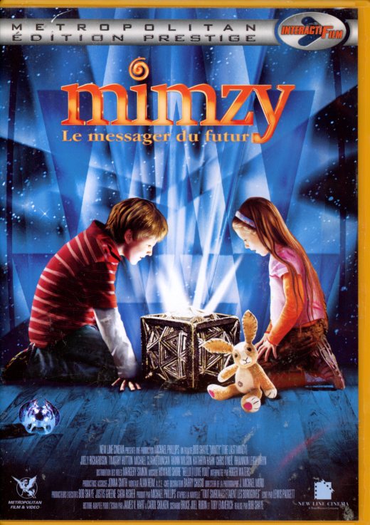 FILM DVD MIMZY LE MESSAGE DU FUTUR