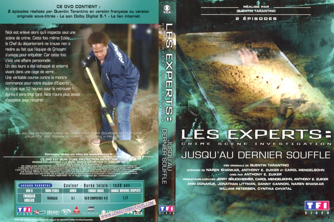 FILM DVD LES EXPERTS - 2 EPISODES